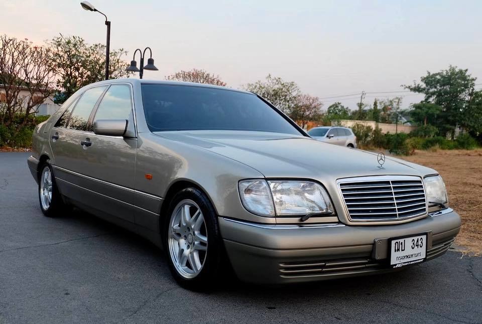 Mercedes-Benz S-Class W140 S280 ปี 1998 สีทอง (รูปที่ 3)