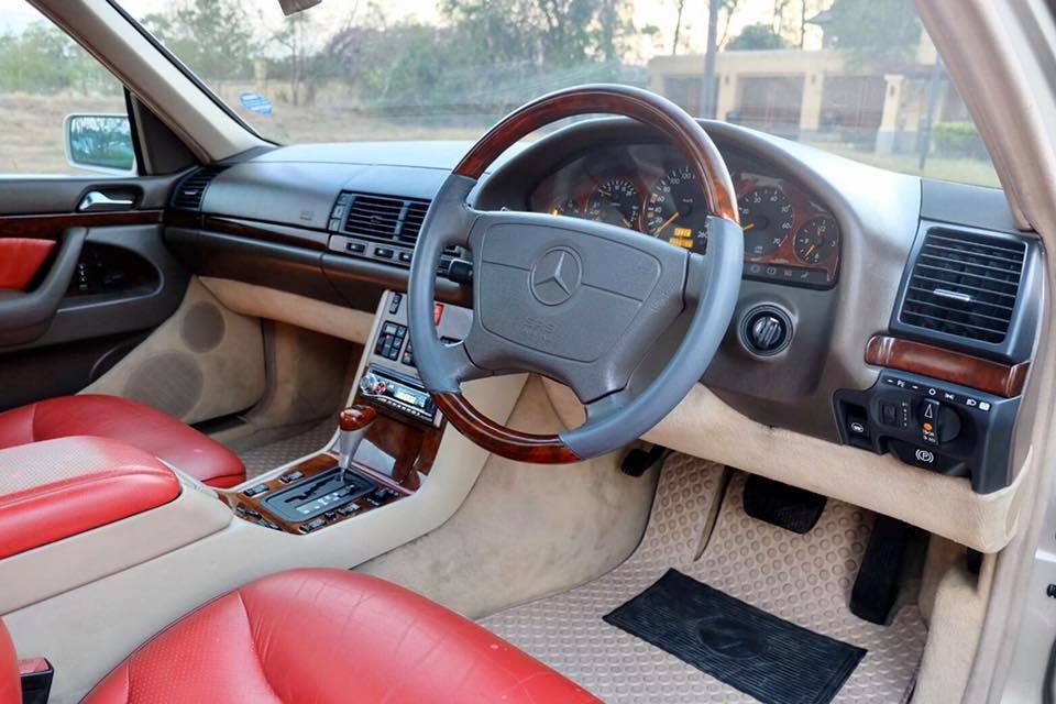 Mercedes-Benz S-Class W140 S280 ปี 1998 สีทอง (รูปที่ 9)