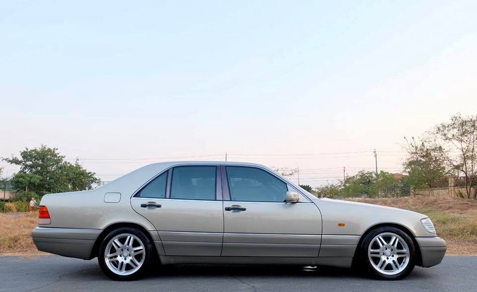 Mercedes-Benz S-Class W140 S280 ปี 1998 สีทอง (รูปที่ 4)