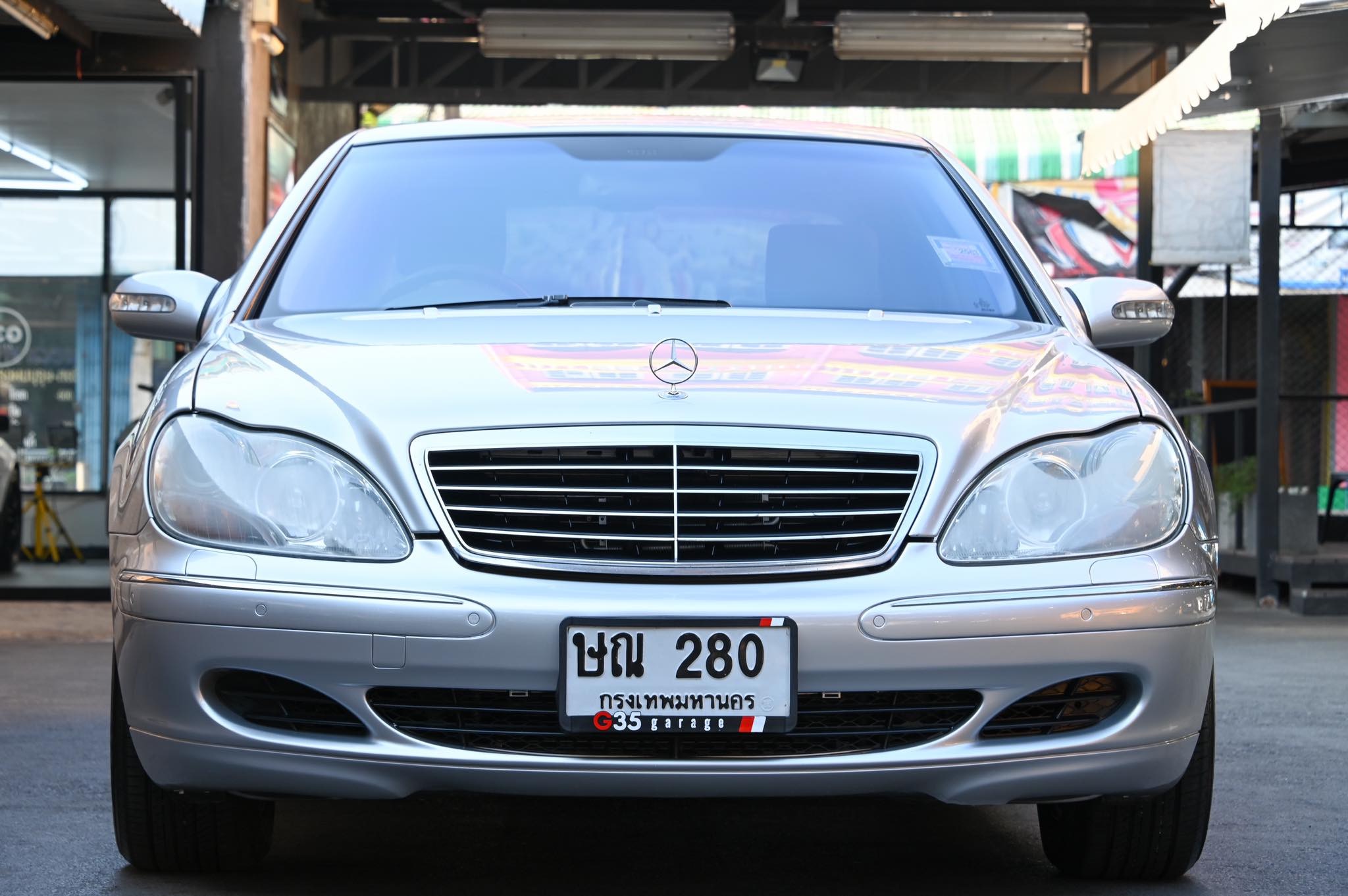 Mercedes-Benz S-Class W220 S280 ปี 1998 สีเงิน (รูปที่ 3)