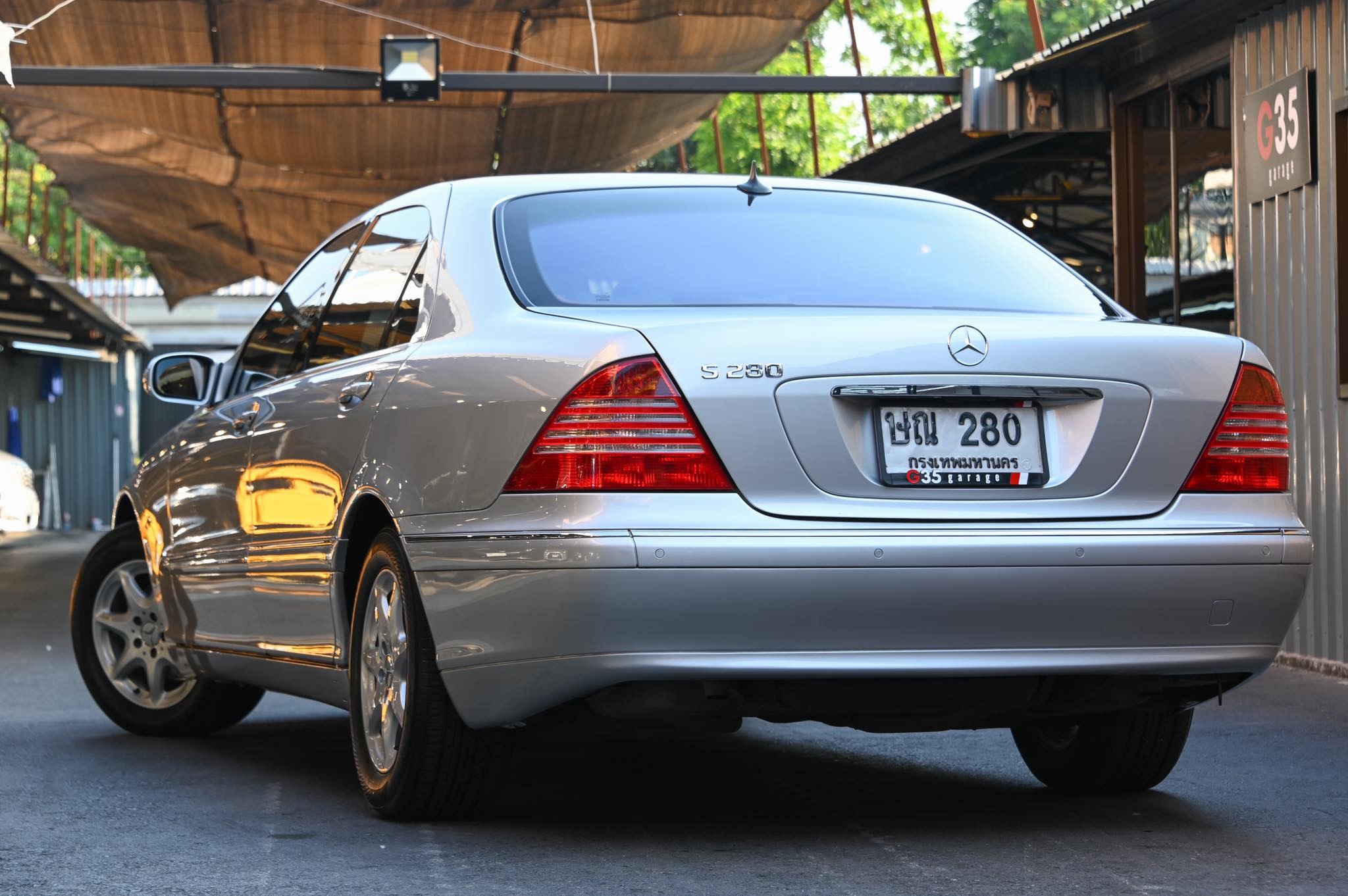 Mercedes-Benz S-Class W220 S280 ปี 1998 สีเงิน (รูปที่ 5)