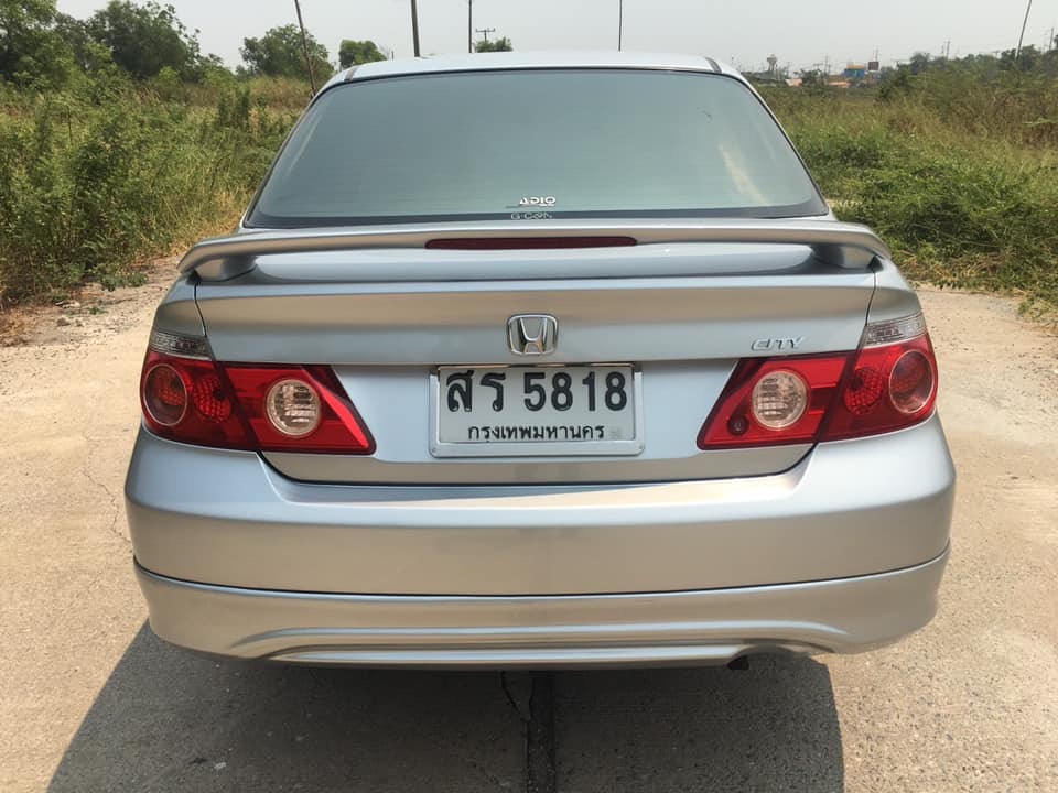 Honda City ZX ปี 2006 สีเงิน (รูปที่ 4)
