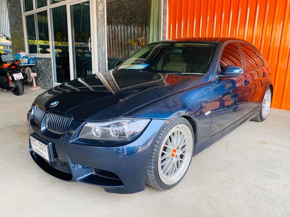 BMW 3 Series E90 320i ปี 2007 สีน้ำเงิน (รูปที่ 2)