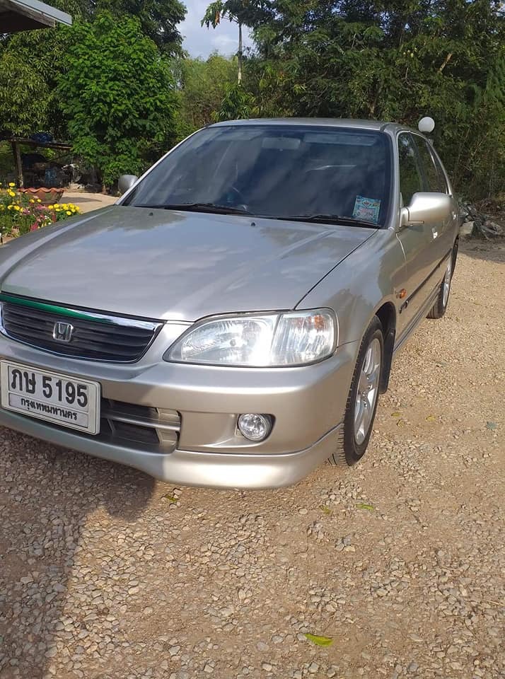 Honda City Type-Z ปี 2001 สีเงิน (รูปที่ 3)