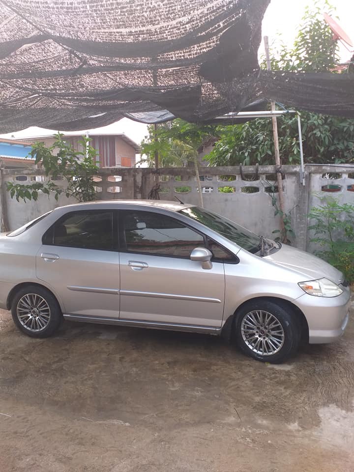 Honda City ZX ปี 2004 สีเงิน (รูปที่ 3)