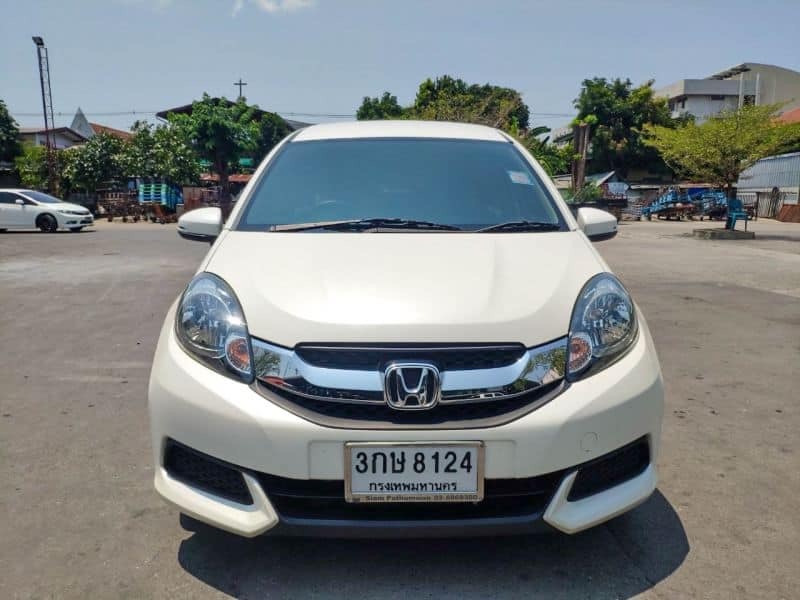 Honda Mobilio ปี 2014 สีขาว (รูปที่ 2)
