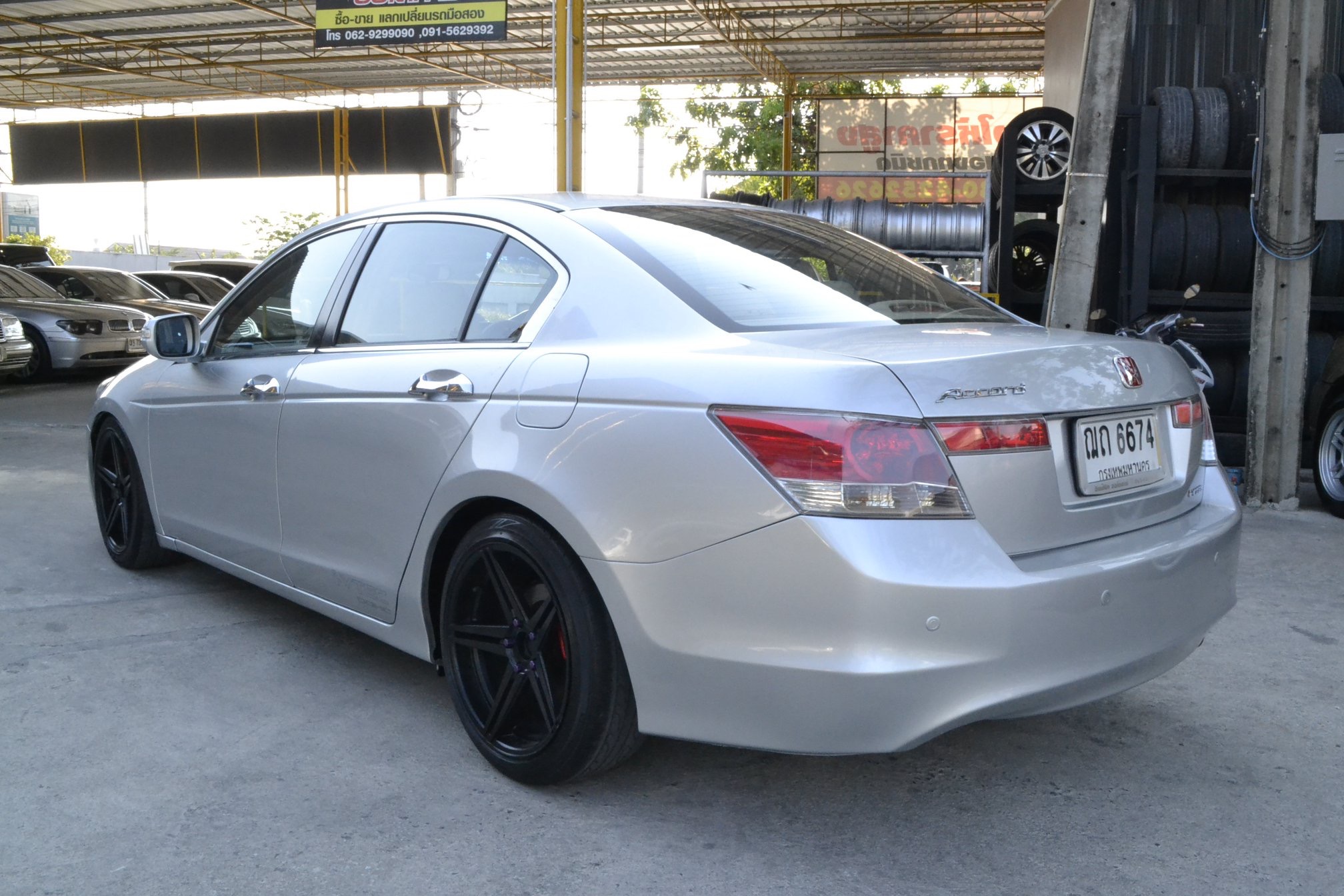 Honda Accord Gen 8 ปี 2008 สีเทา (รูปที่ 2)
