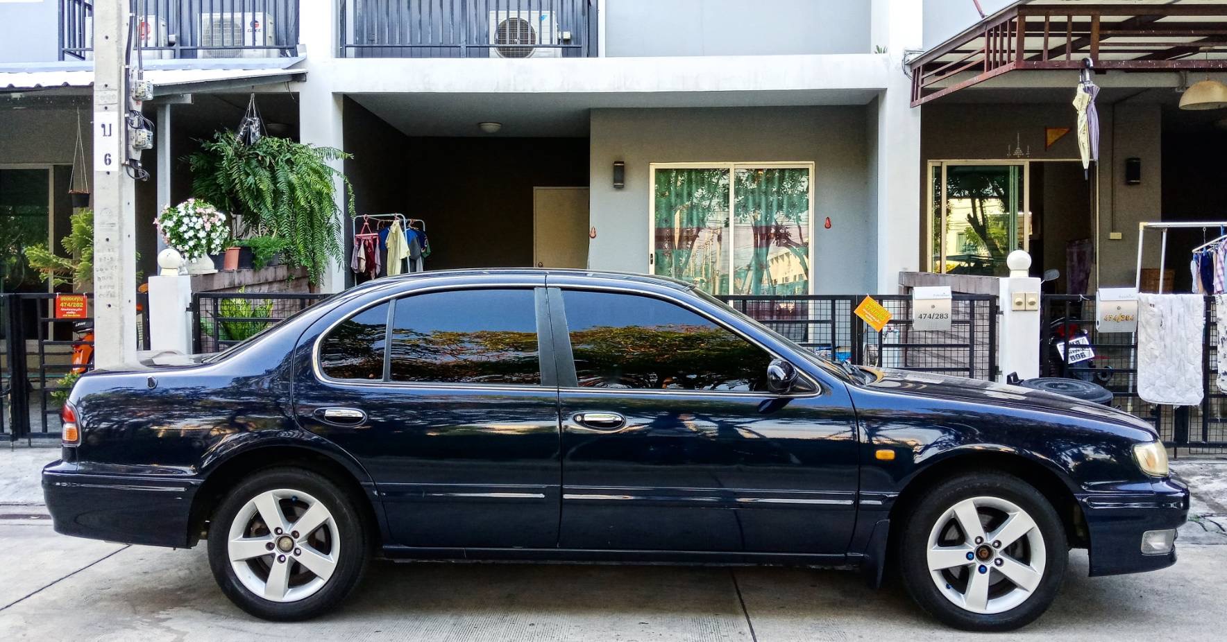 Nissan Cefiro A32 ปี 1997 สีน้ำเงิน (รูปที่ 8)