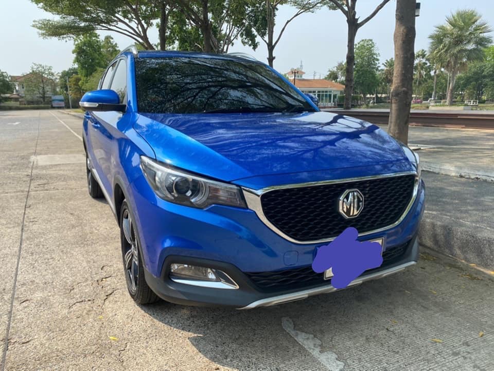 MG ZS ปี 2018 สีน้ำเงิน