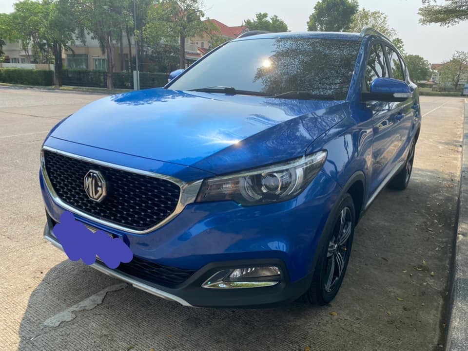 MG ZS ปี 2018 สีน้ำเงิน