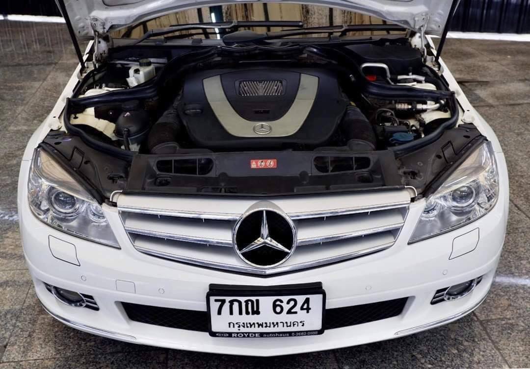 Mercedes-Benz C-Class W204 C230 ปี 2009 สีขาว (รูปที่ 5)
