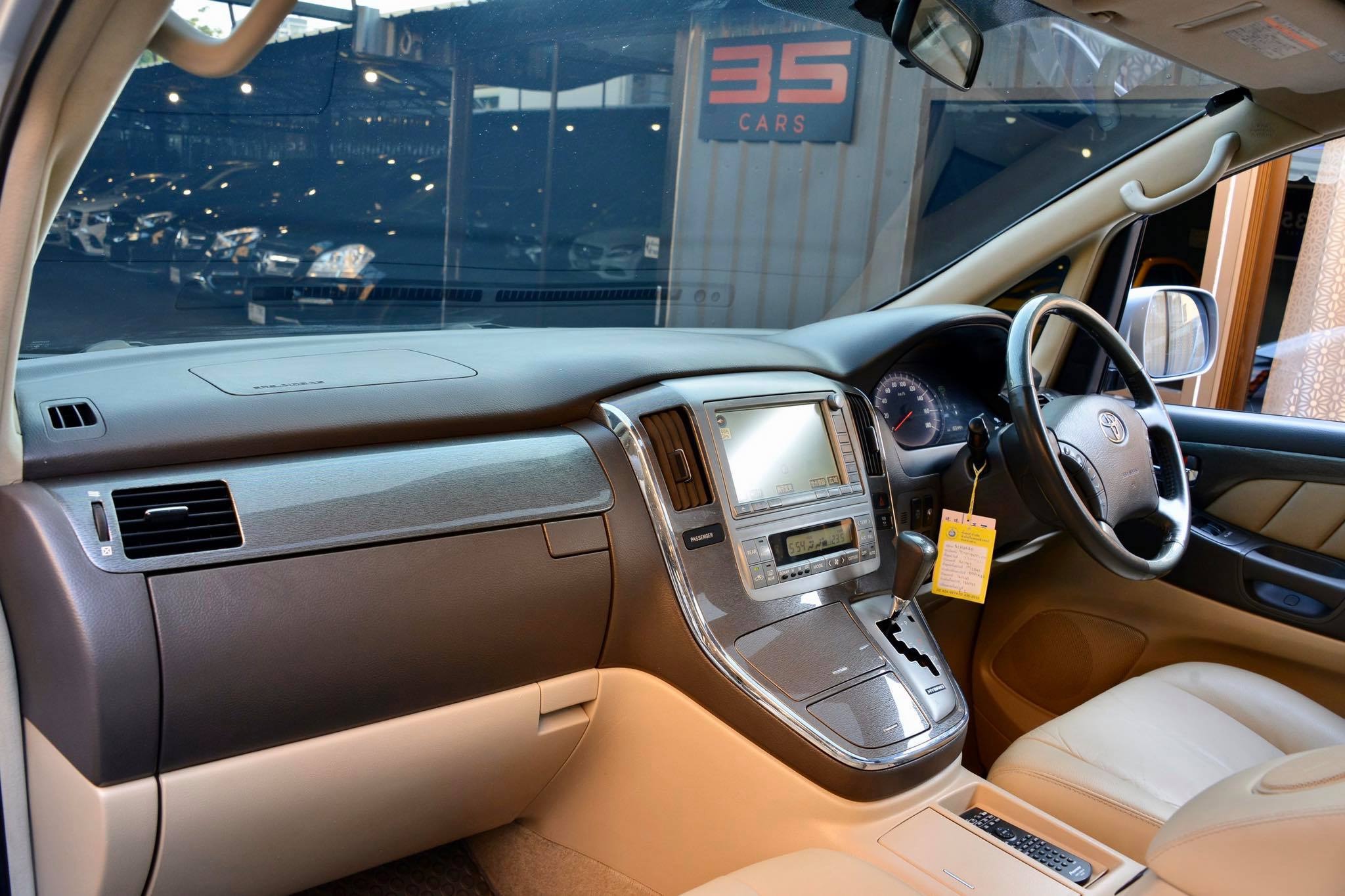 Toyota Alphard ปี 2007 สีเงิน (รูปที่ 13)