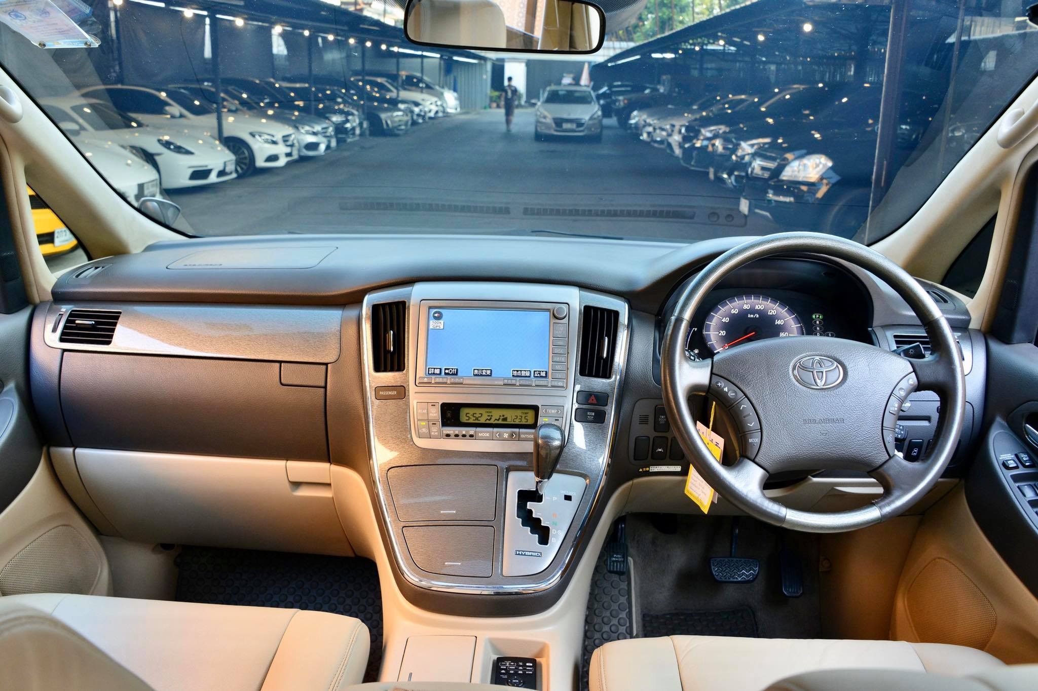 Toyota Alphard ปี 2007 สีเงิน (รูปที่ 12)