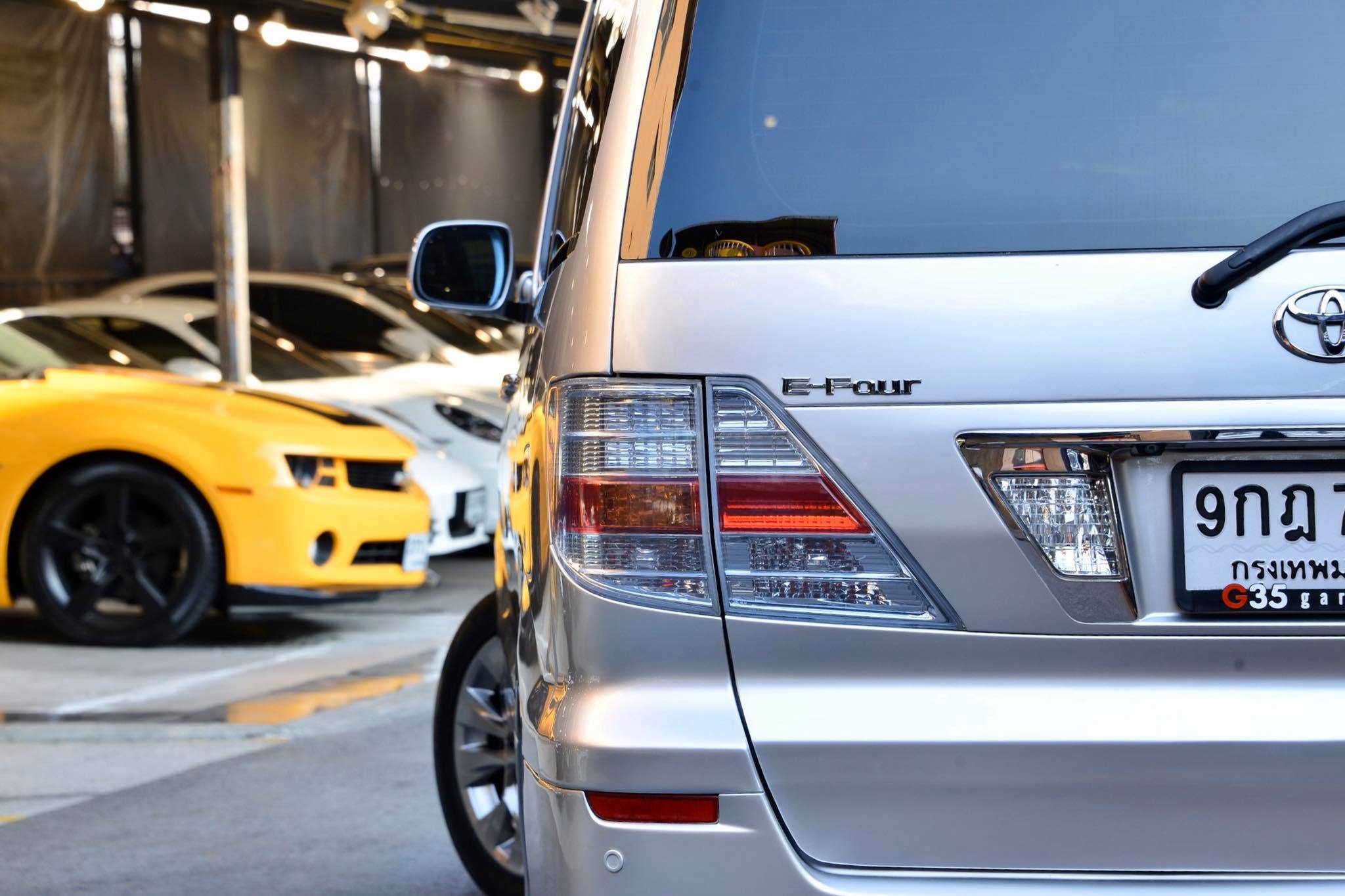 Toyota Alphard ปี 2007 สีเงิน (รูปที่ 8)