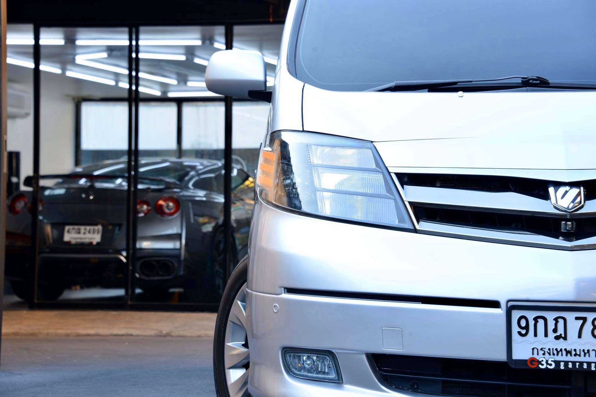 Toyota Alphard ปี 2007 สีเงิน (รูปที่ 7)