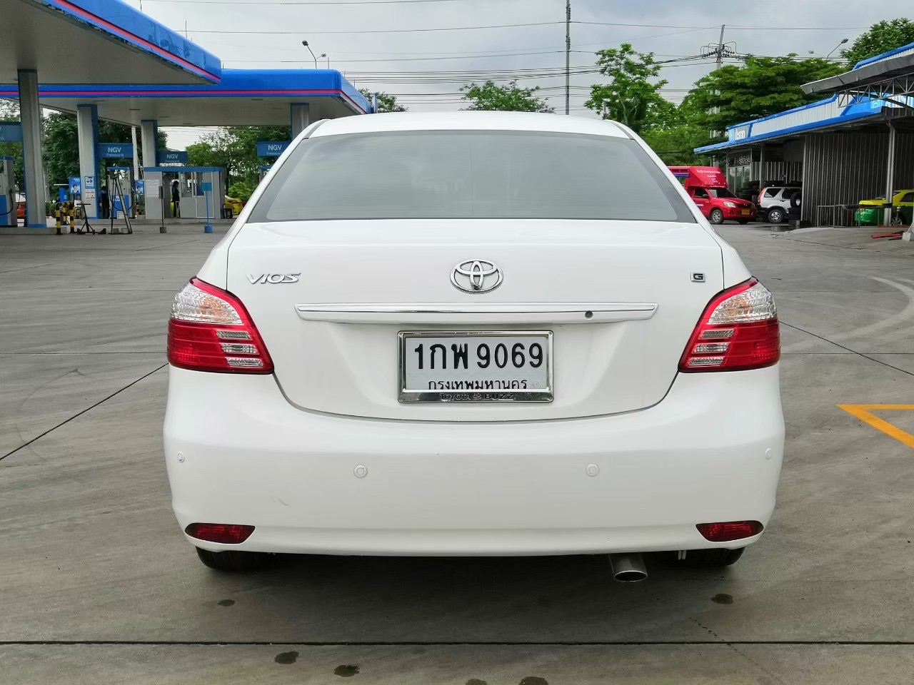 Toyota Vios ปี 2011 สีขาว