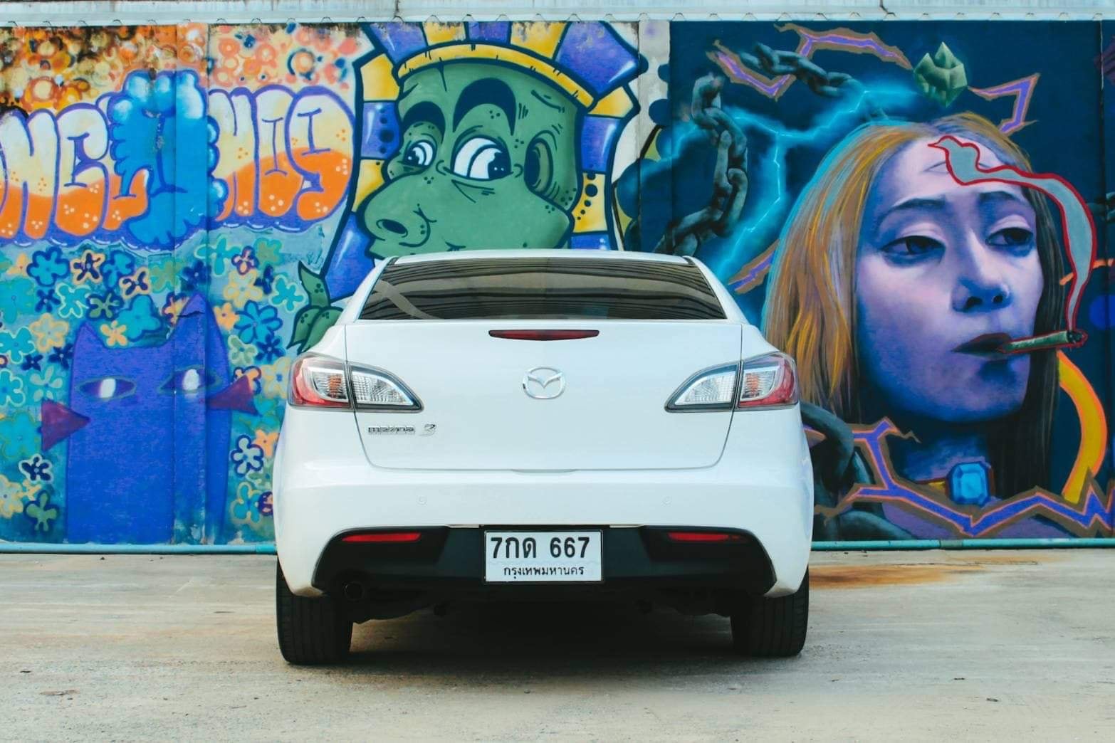 Mazda 3 ปี 2012 สีขาว (รูปที่ 6)