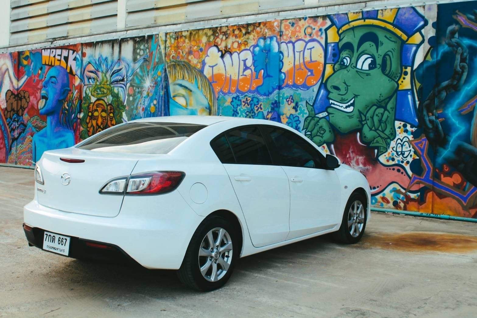 Mazda 3 ปี 2012 สีขาว (รูปที่ 5)