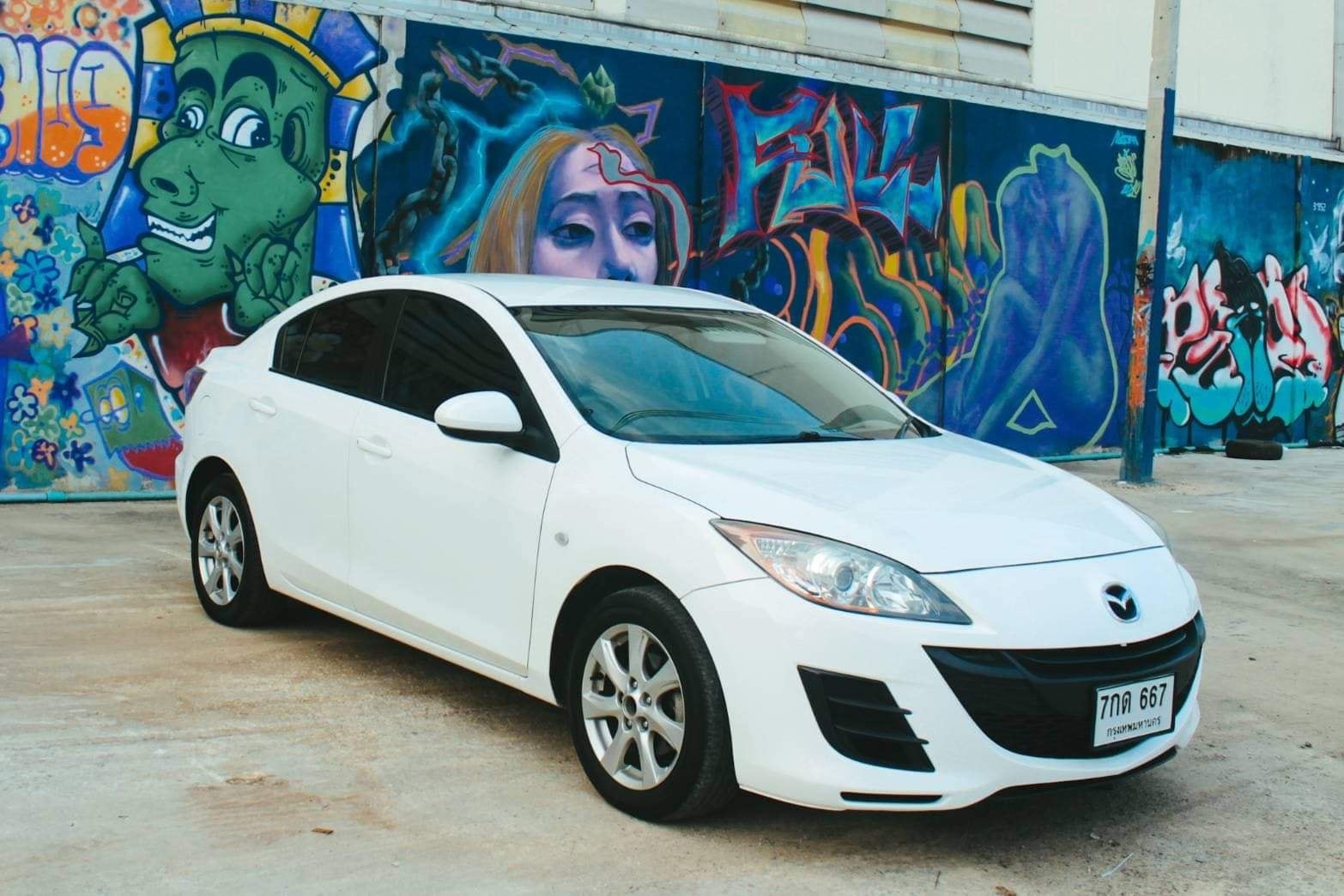 Mazda 3 ปี 2012 สีขาว (รูปที่ 3)