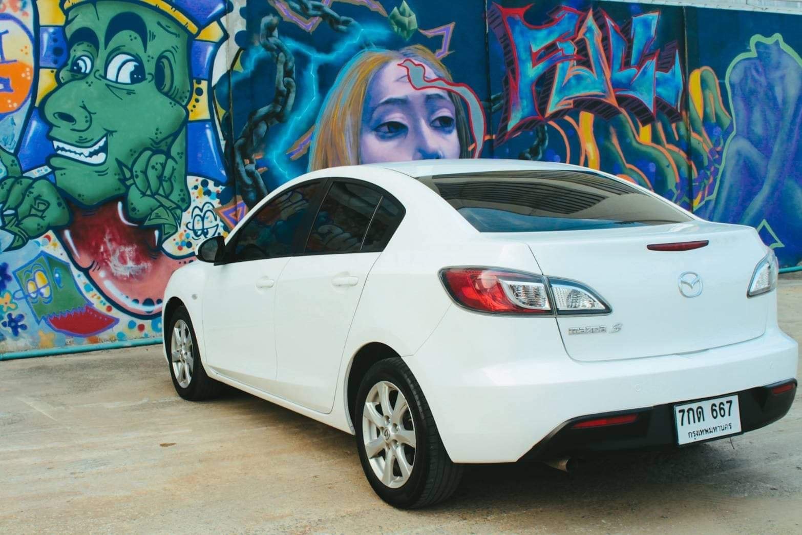Mazda 3 ปี 2012 สีขาว (รูปที่ 4)