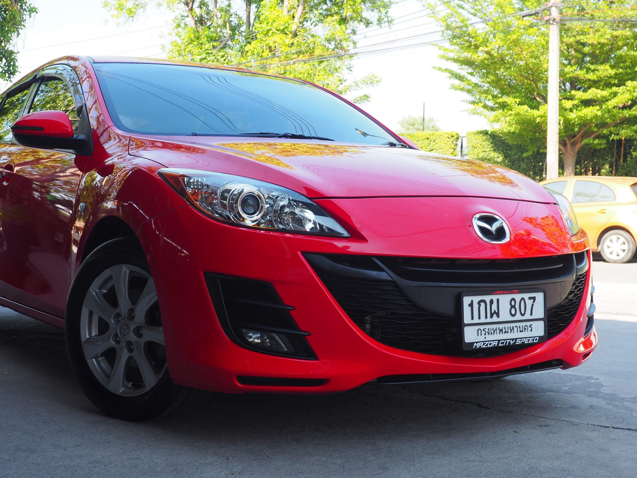 Mazda 3 ปี 2013 สีแดง