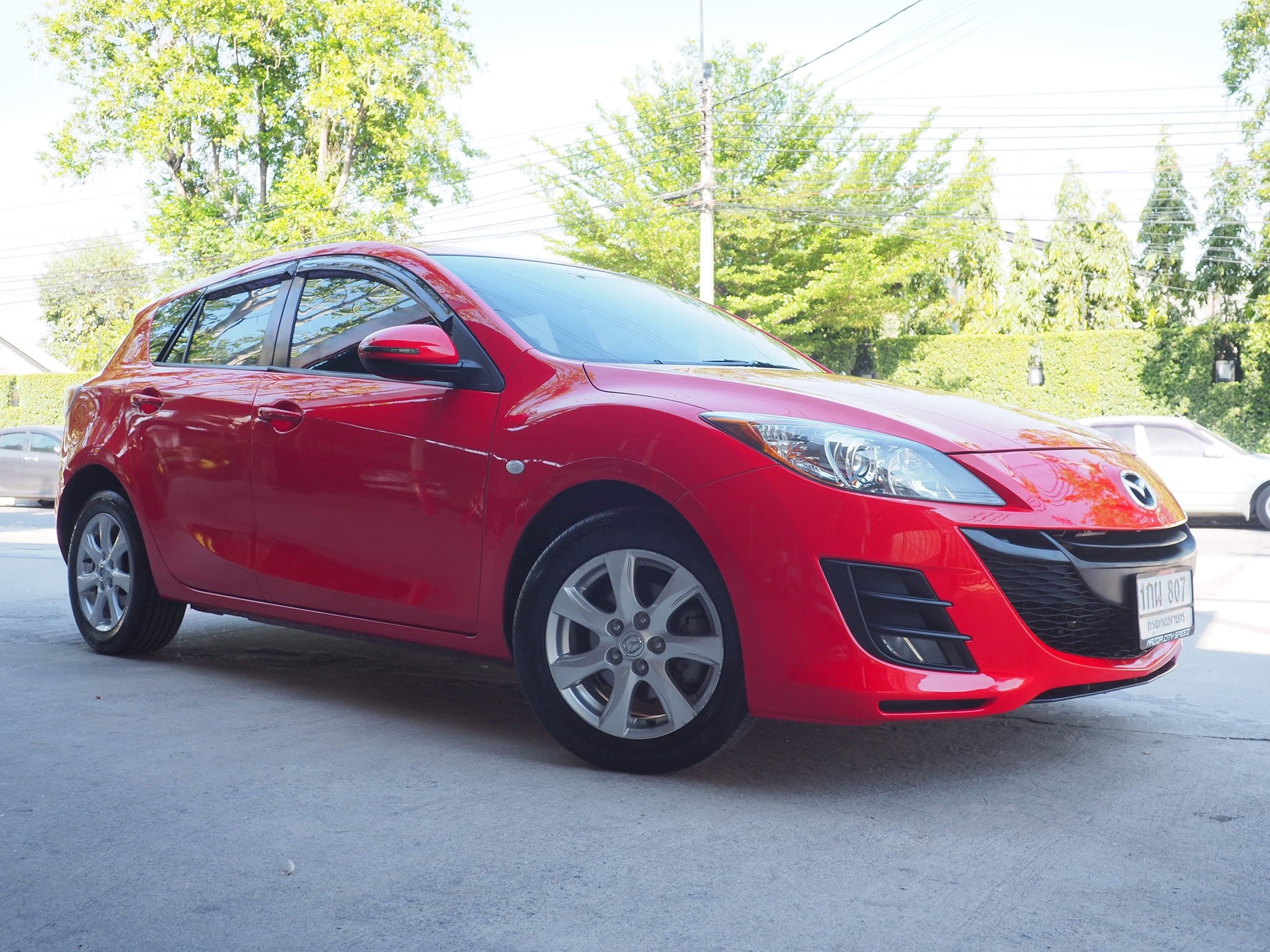 Mazda 3 ปี 2013 สีแดง