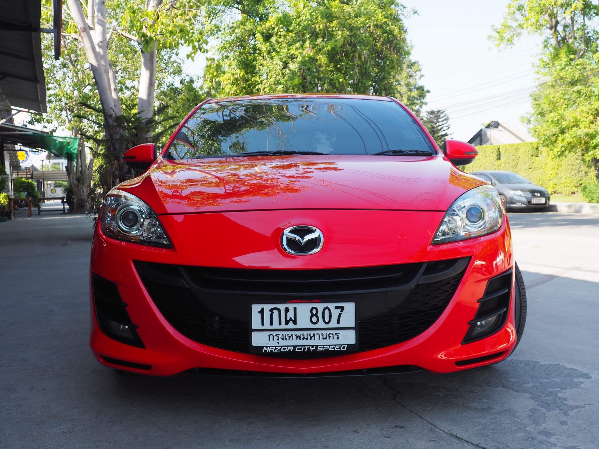 Mazda 3 ปี 2013 สีแดง