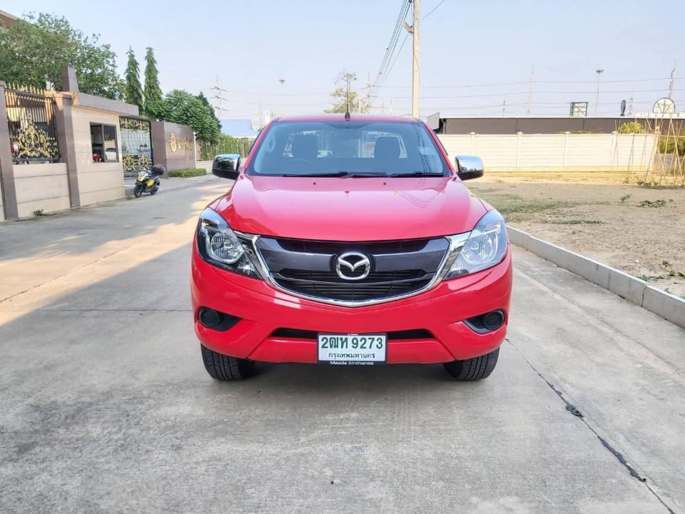 Mazda BT-50 PRO Free Style Cab ปี 2017 สีแดง