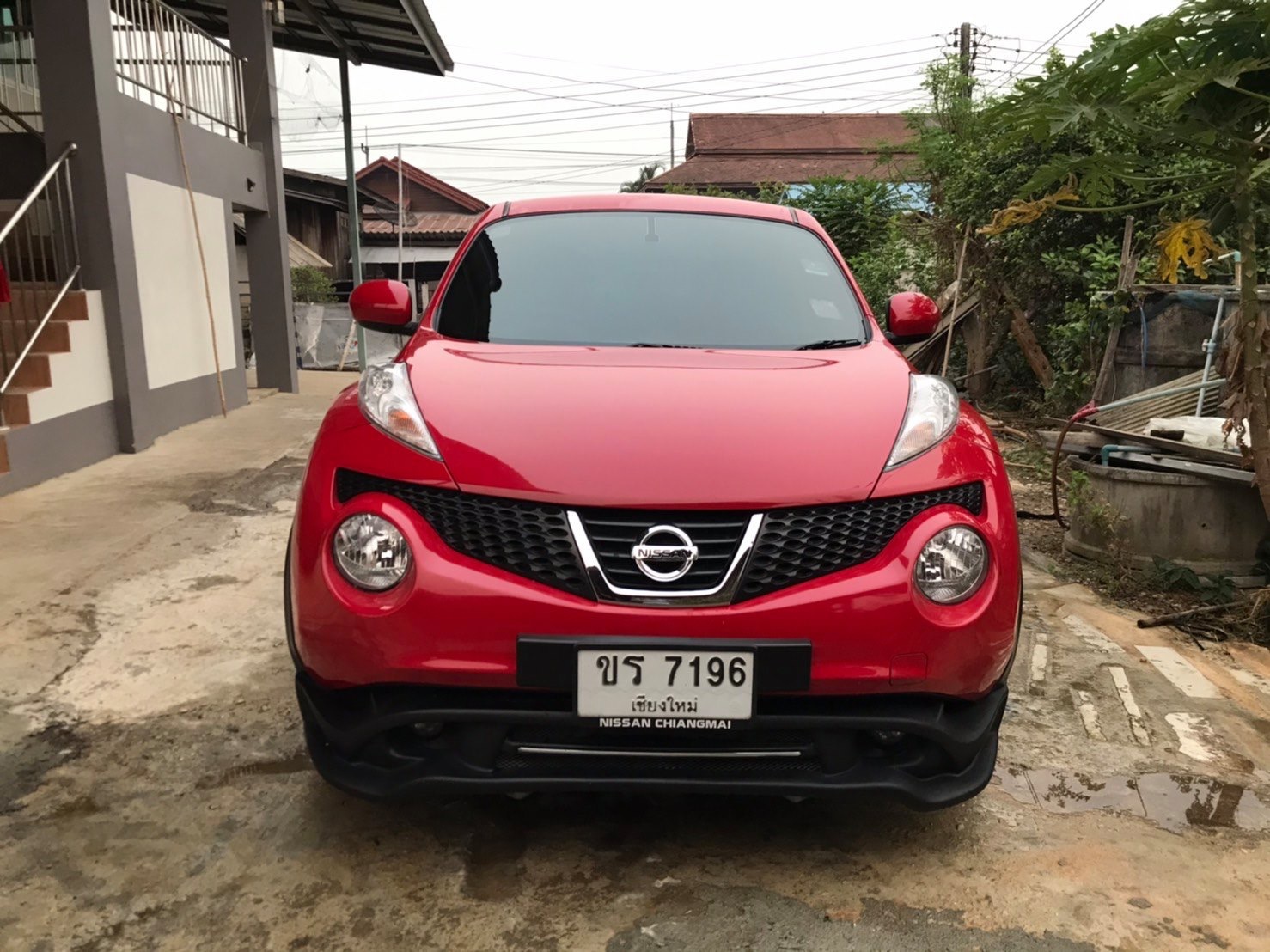 Nissan Juke ปี 2014 สีแดง