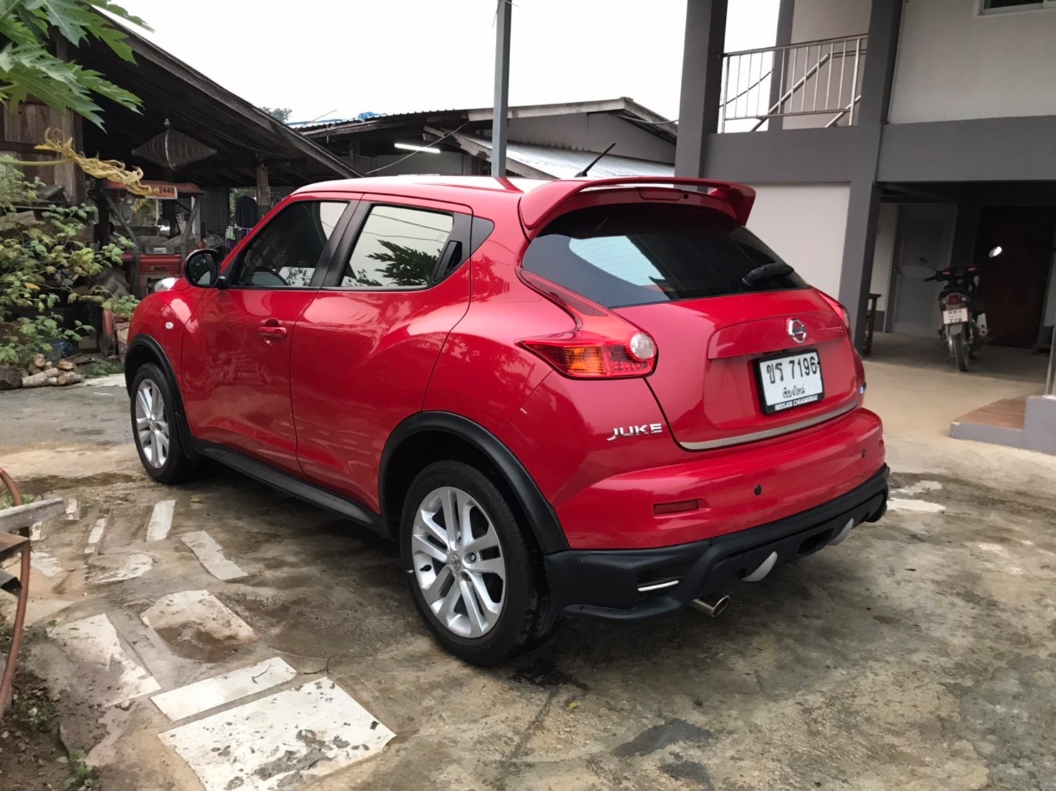 Nissan Juke ปี 2014 สีแดง