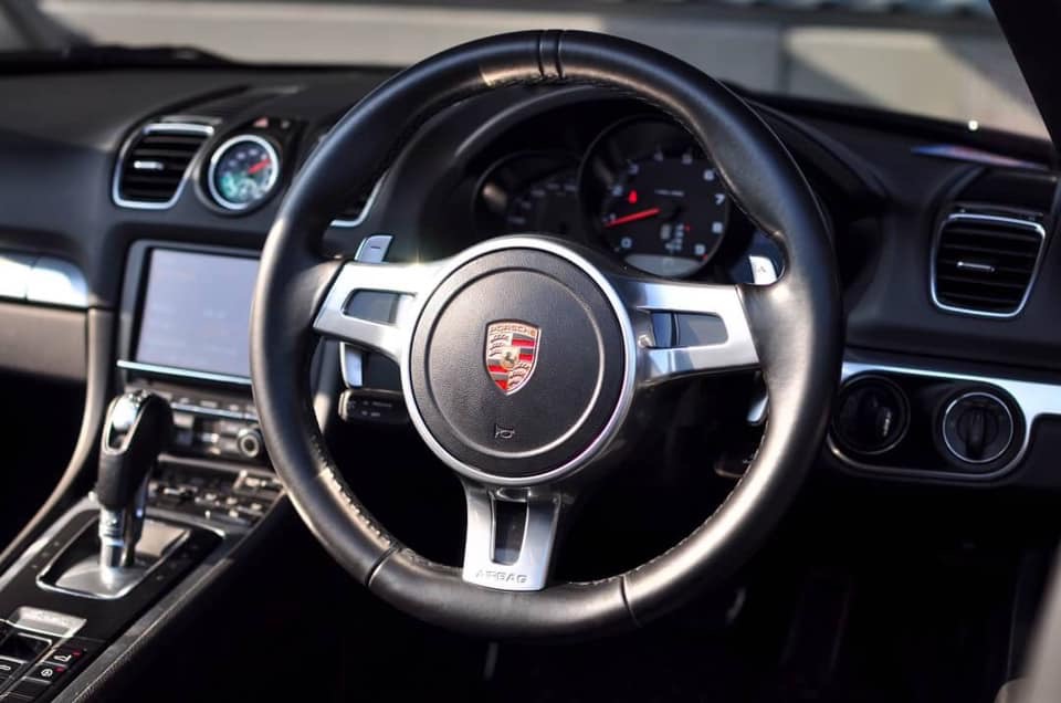 Porsche Boxster (Cayman) 981 ปี 2013 สีดำ (รูปที่ 8)