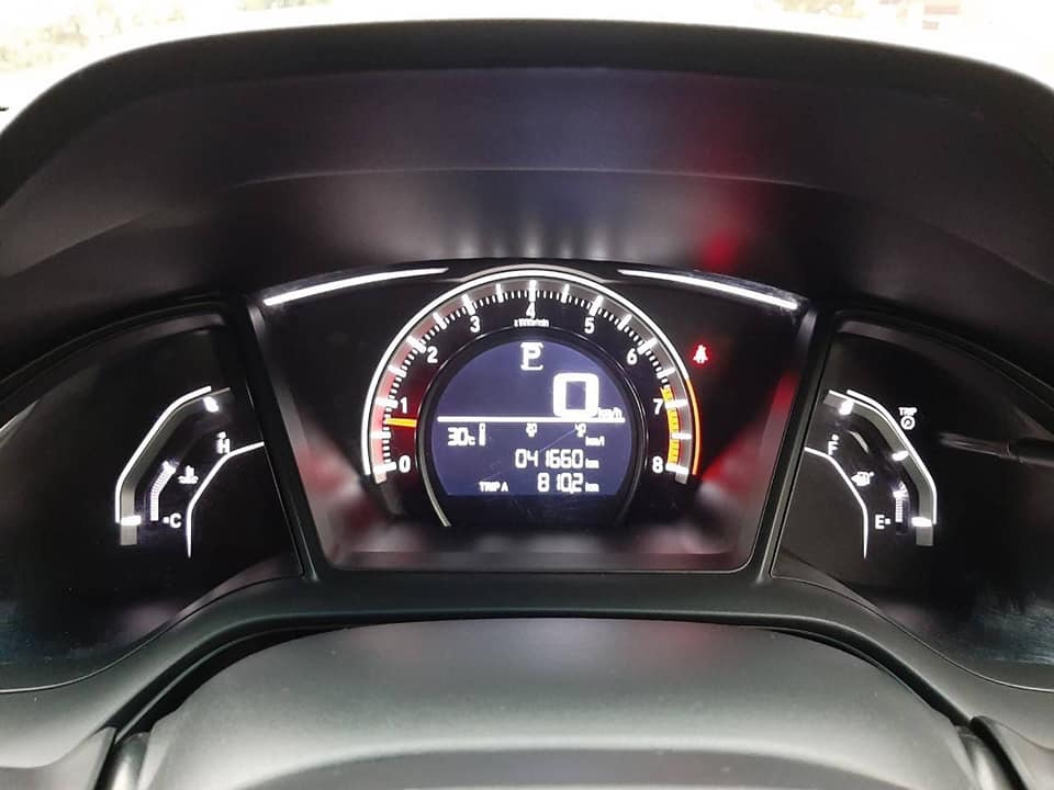 Honda Civic Sedan ปี 2017 สีเทา (รูปที่ 11)