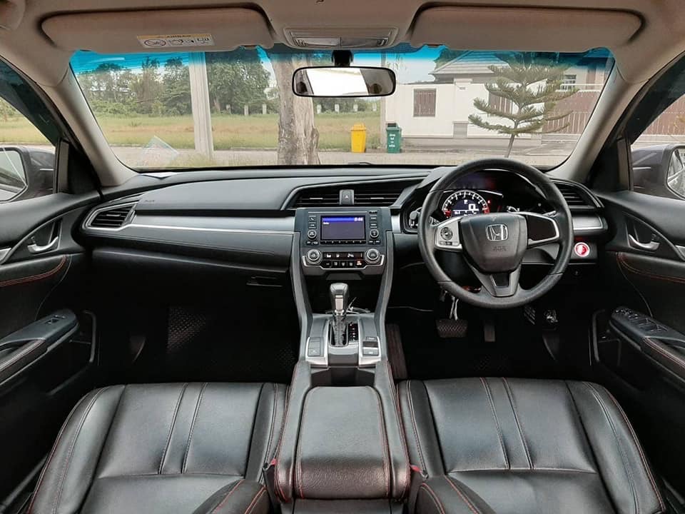 Honda Civic Sedan ปี 2017 สีเทา (รูปที่ 8)