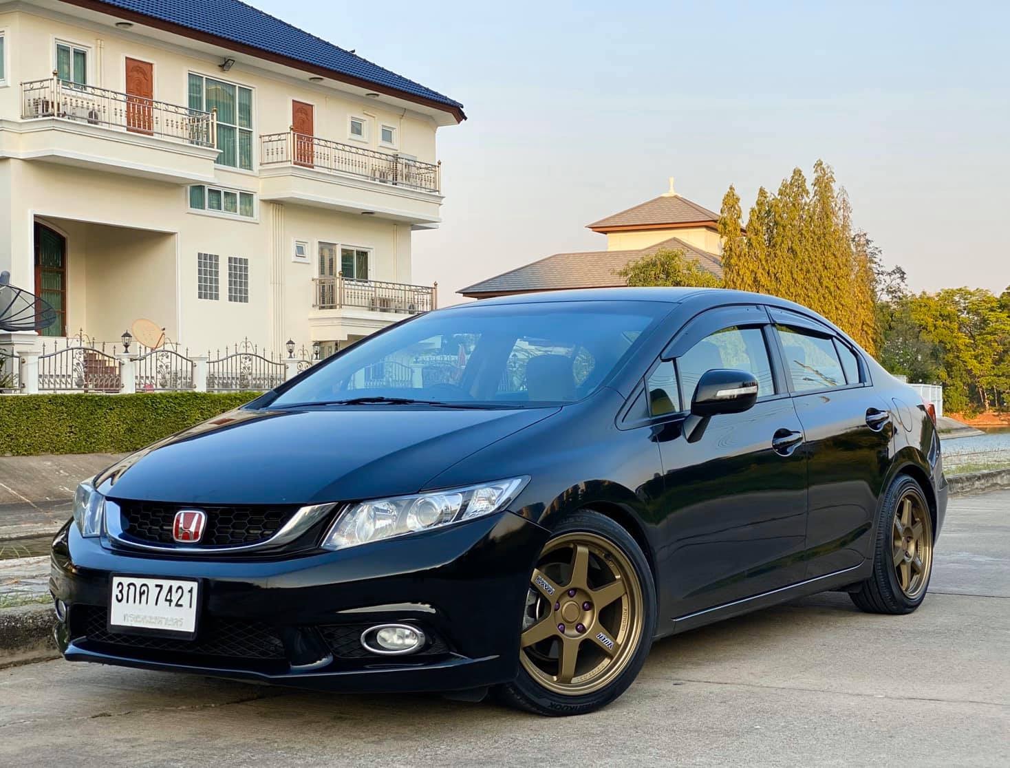 Honda Civic FB ปี 2014 สีดำ (รูปที่ 8)