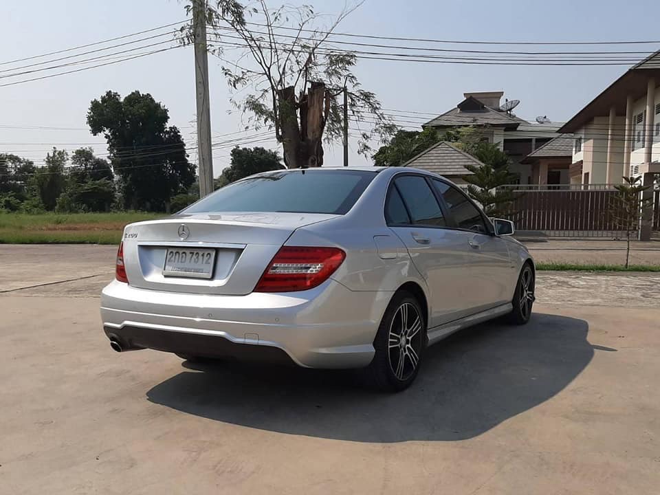 Mercedes-Benz C-Class W204 C200 ปี 2014 สีเงิน (รูปที่ 19)