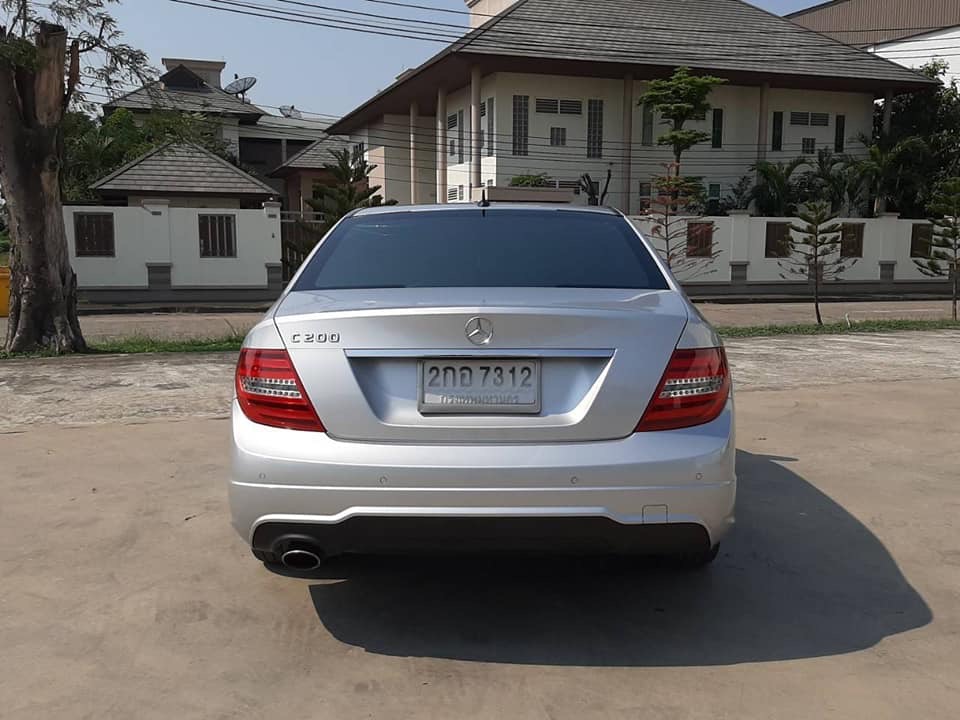 Mercedes-Benz C-Class W204 C200 ปี 2014 สีเงิน