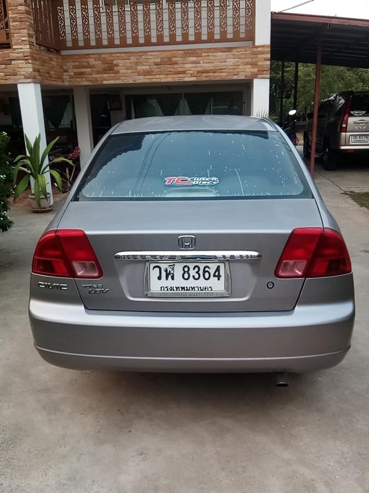 Honda Civic ES (Dimension) ปี 2003 สีเทา (รูปที่ 6)