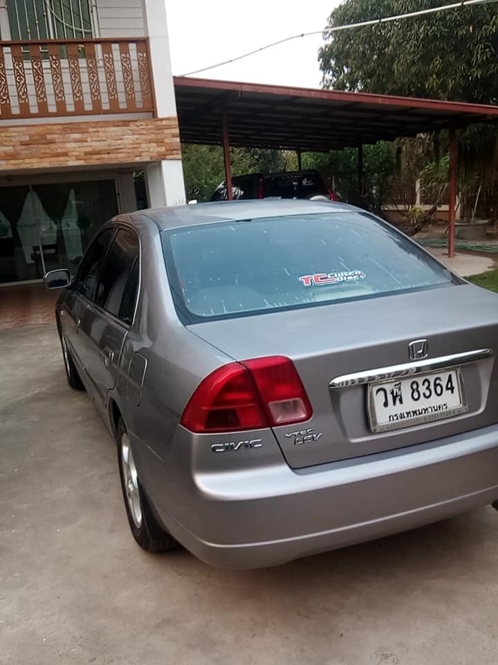 Honda Civic ES (Dimension) ปี 2003 สีเทา (รูปที่ 5)