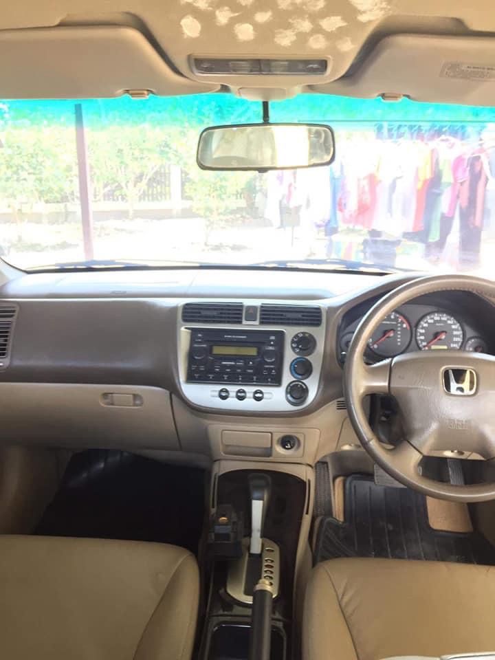 Honda Civic ES (Dimension) ปี 2003 สีเทา (รูปที่ 7)