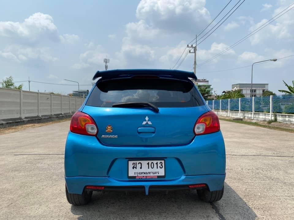 Mitsubishi Mirage ปี 2012 สีฟ้า (รูปที่ 5)