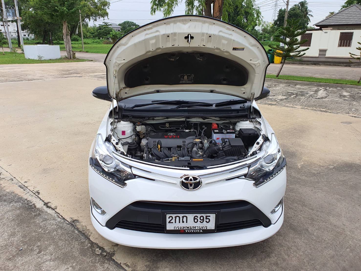 Toyota Vios ปี 2013 สีขาว (รูปที่ 17)
