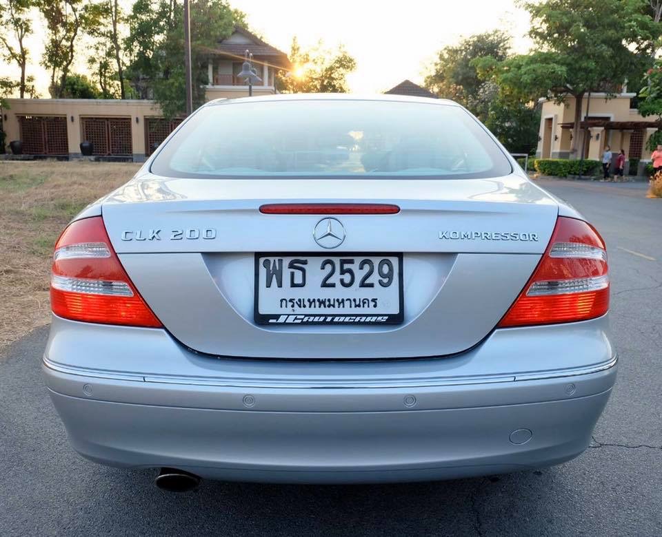 Mercedes-Benz CLK-Class W209 CLK200 ปี 2003 สีเงิน (รูปที่ 8)