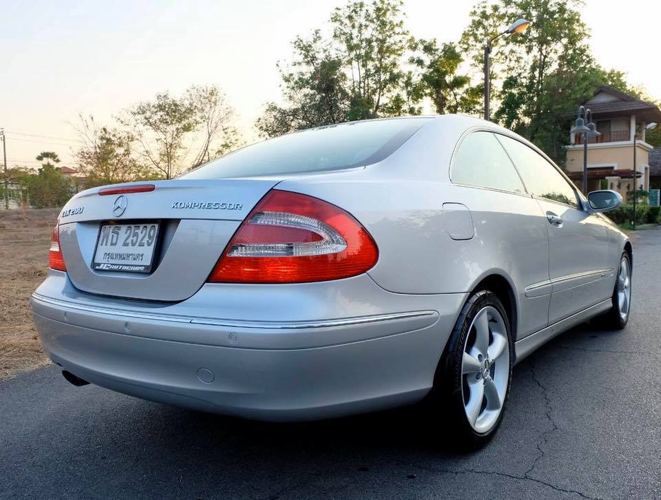 Mercedes-Benz CLK-Class W209 CLK200 ปี 2003 สีเงิน (รูปที่ 7)
