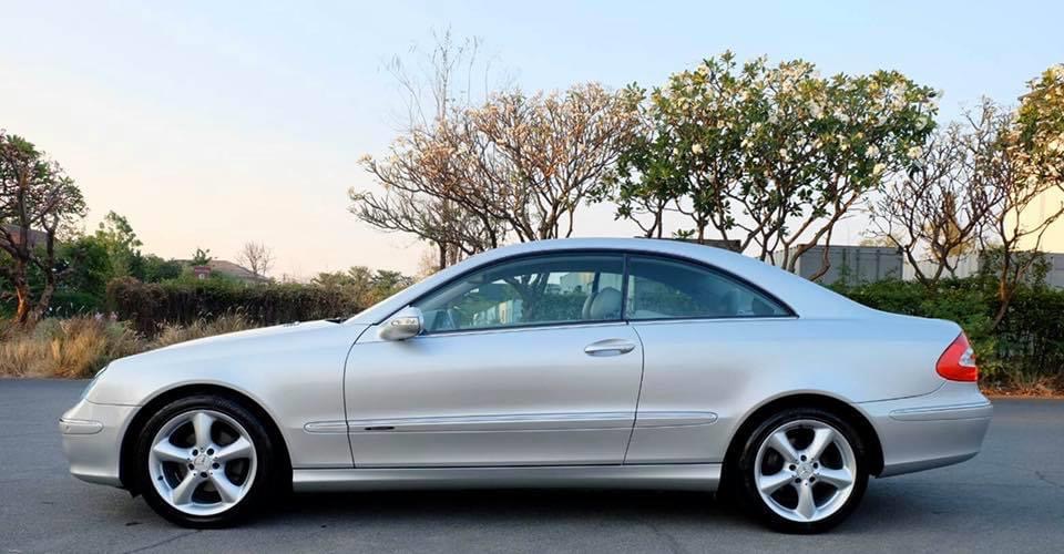Mercedes-Benz CLK-Class W209 CLK200 ปี 2003 สีเงิน (รูปที่ 4)