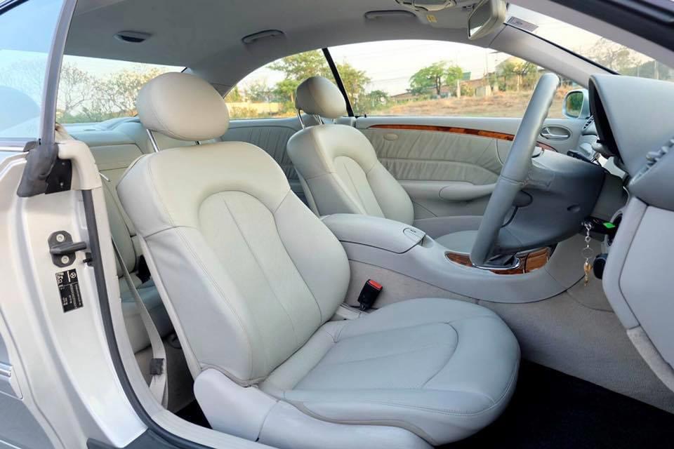 Mercedes-Benz CLK-Class W209 CLK200 ปี 2003 สีเงิน (รูปที่ 10)