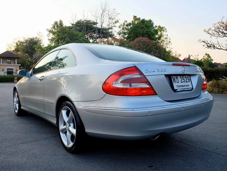 Mercedes-Benz CLK-Class W209 CLK200 ปี 2003 สีเงิน (รูปที่ 6)