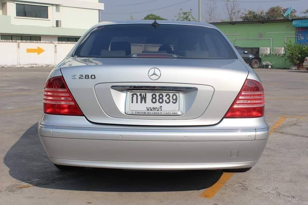 Mercedes-Benz S-Class W220 S280 ปี 2005 สีเงิน