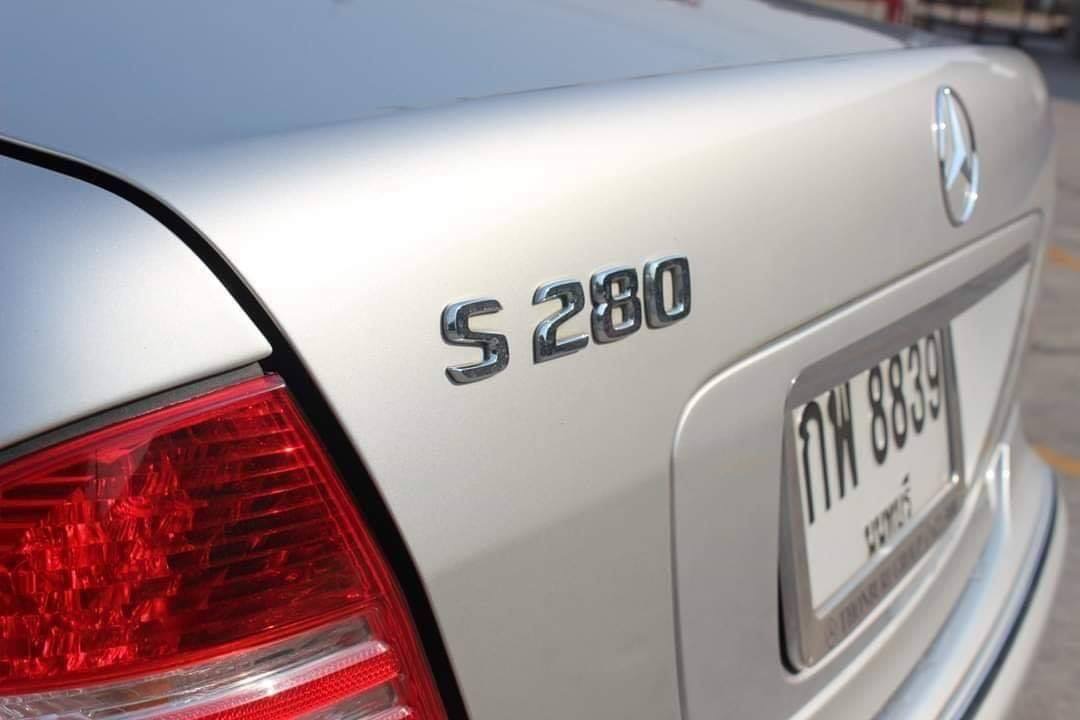 Mercedes-Benz S-Class W220 S280 ปี 2005 สีเงิน