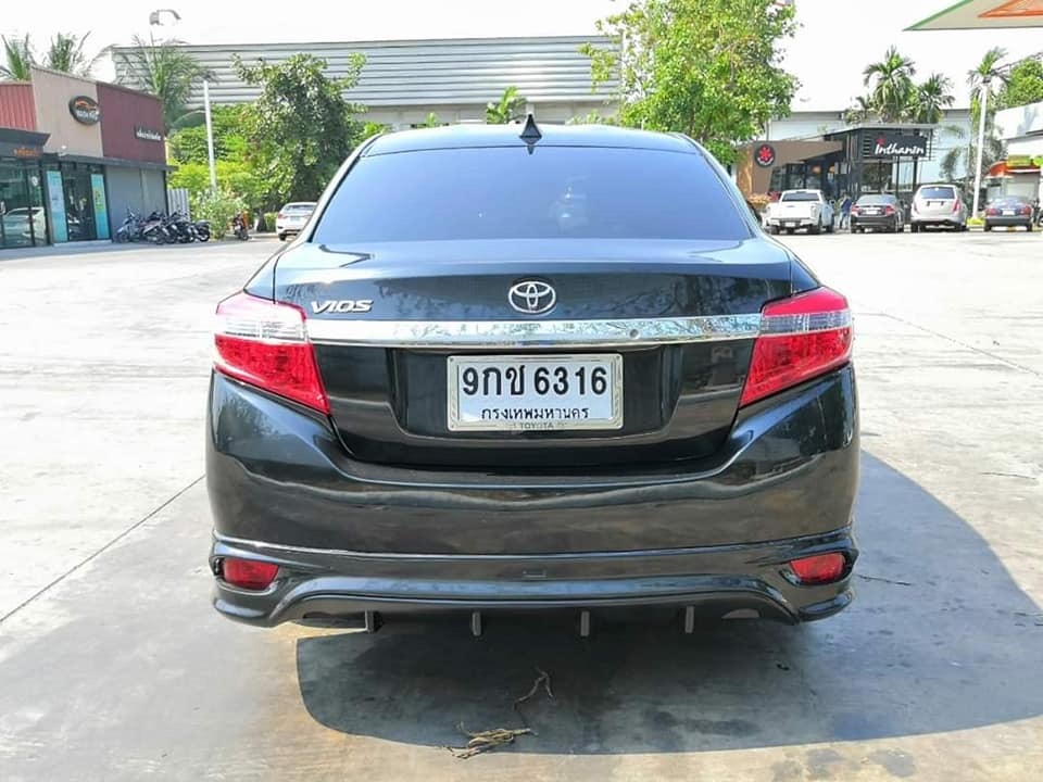 Toyota Vios ปี 2015 สีดำ (รูปที่ 4)