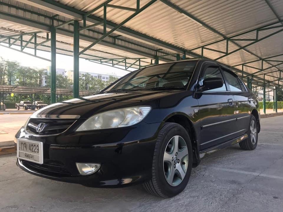 Honda Civic ES (Dimension) โฉม ตาเหยี่ยว ปี 2005 สีดำ (รูปที่ 6)